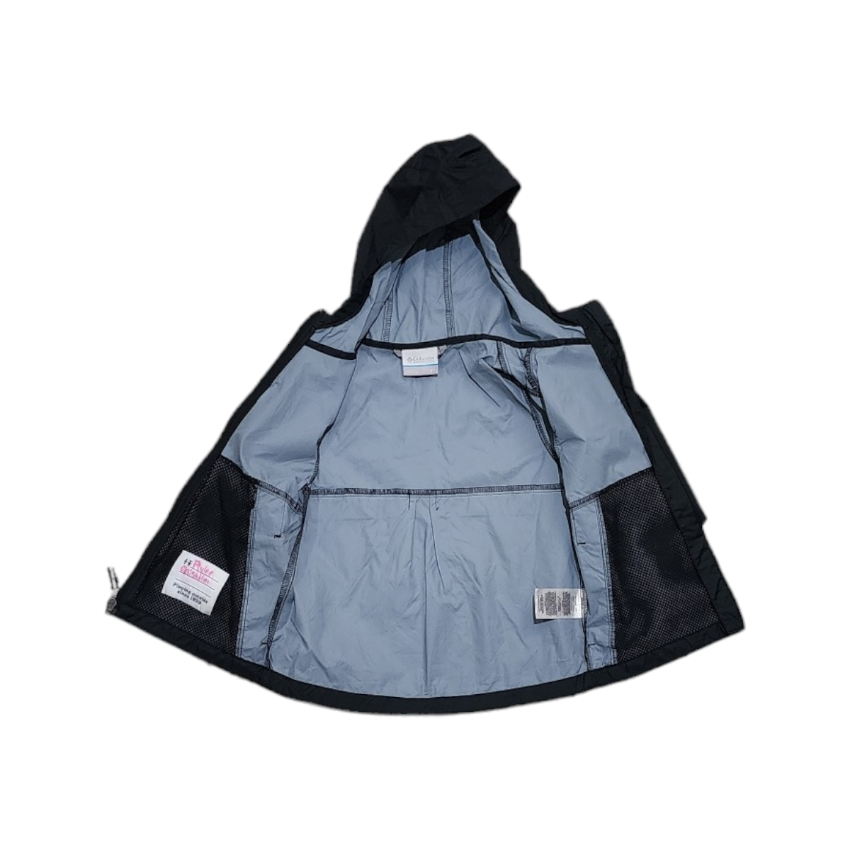 Chamarra Impermeable Columbia 4t Negro