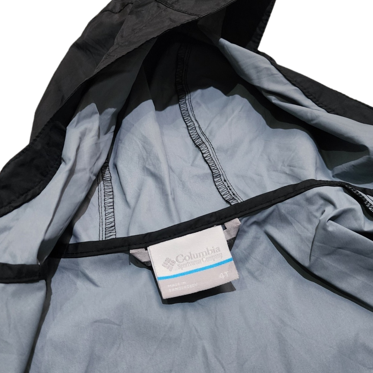 Chamarra Impermeable Columbia 4t Negro