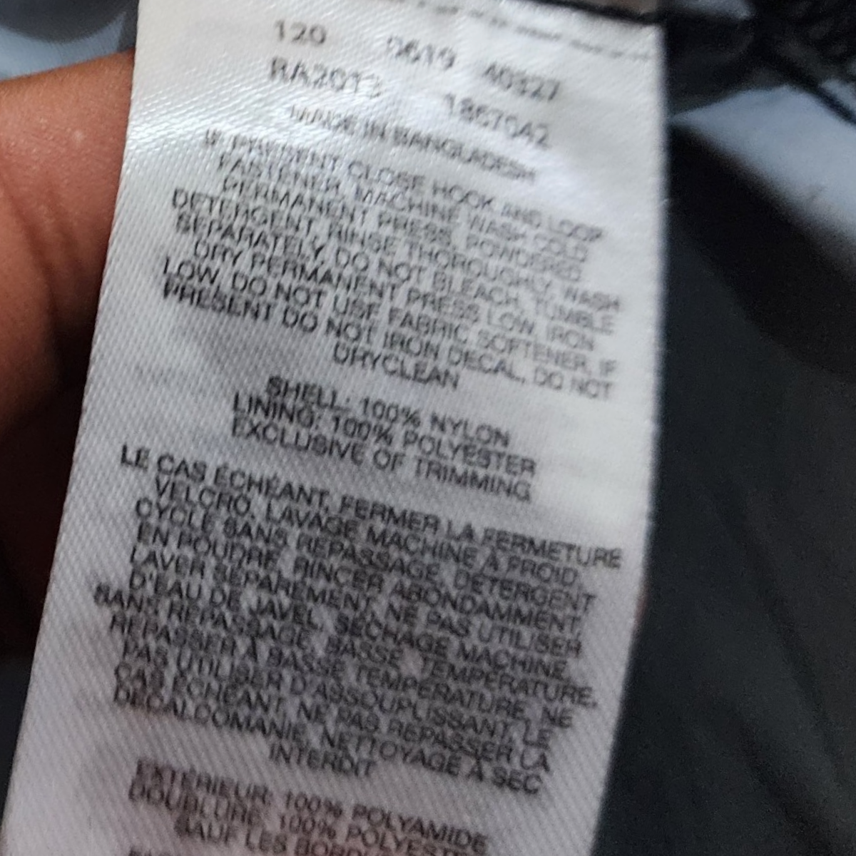 Chamarra Impermeable Columbia 4t Negro