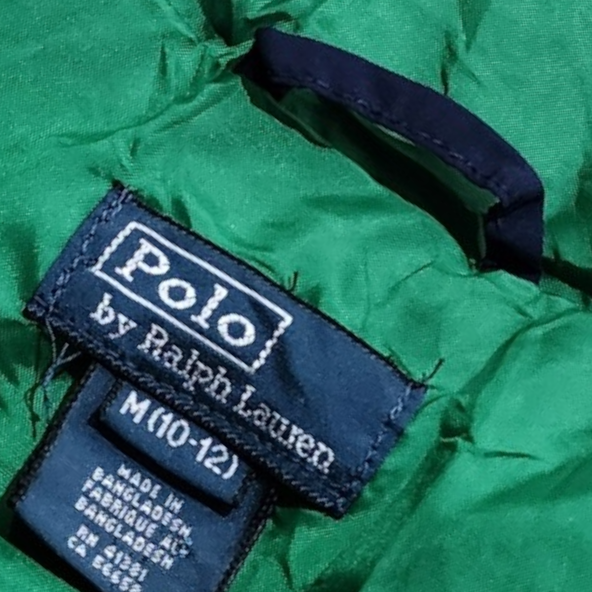 Chamarra Ralph Lauren Niño Mediano 10-12 Años Azul