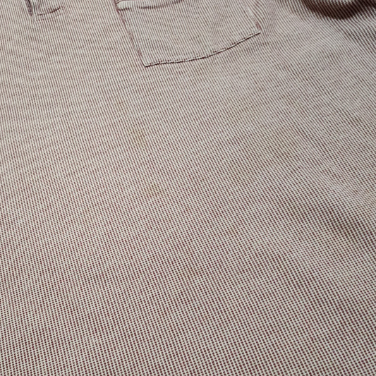 Playera Polo Burberry London 2xl Slimfit Lineas Coral Mujer