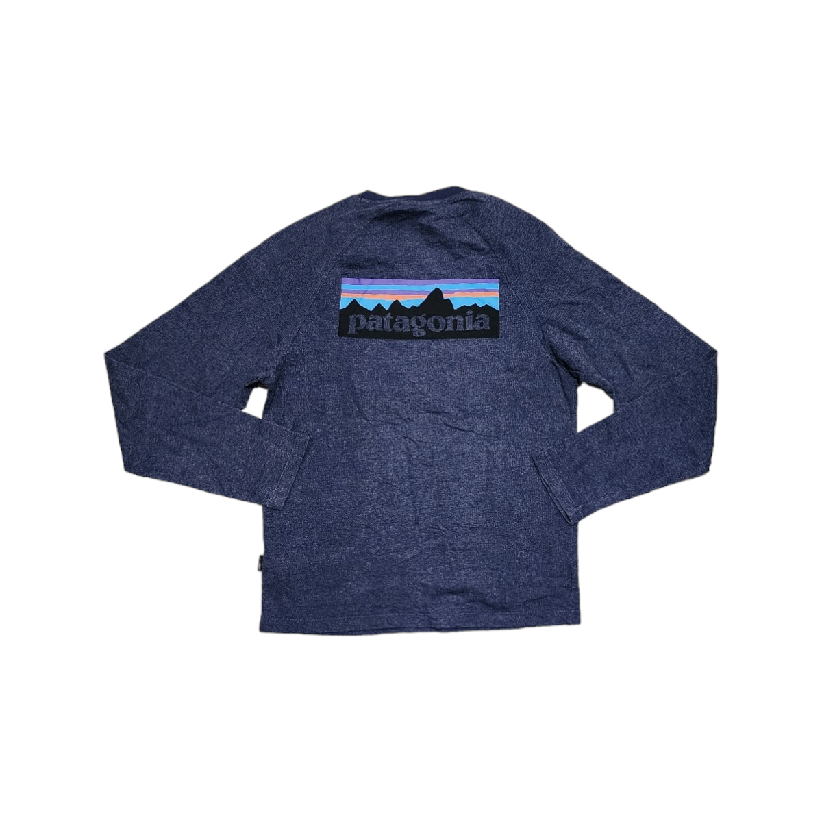 Playera Manga Larga Patagonia Xchico Xs Azul