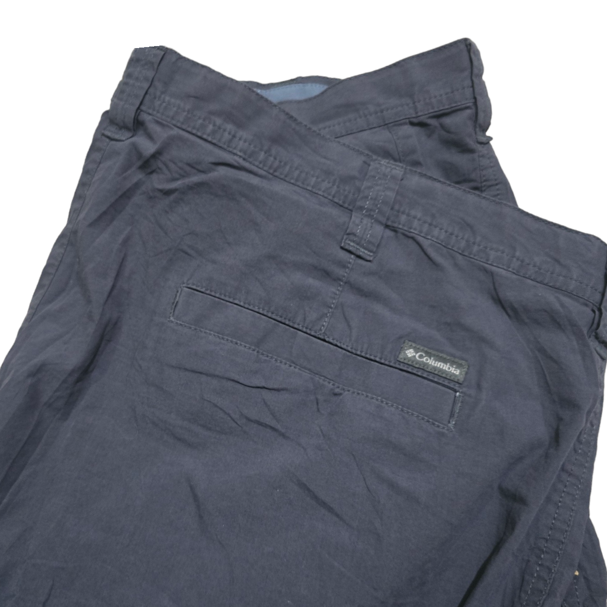 Bermuda Columbia Talla 44 Gris Azulado