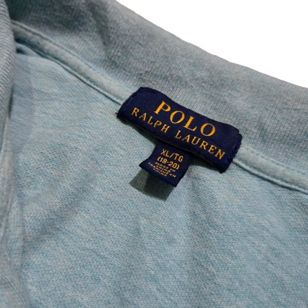 Playera Polo Ralph Lauren Adolescente Xl 18-20 Azul