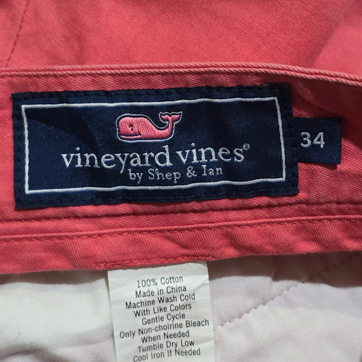 Bermuda Vineyard Vines Talla 34 Coral