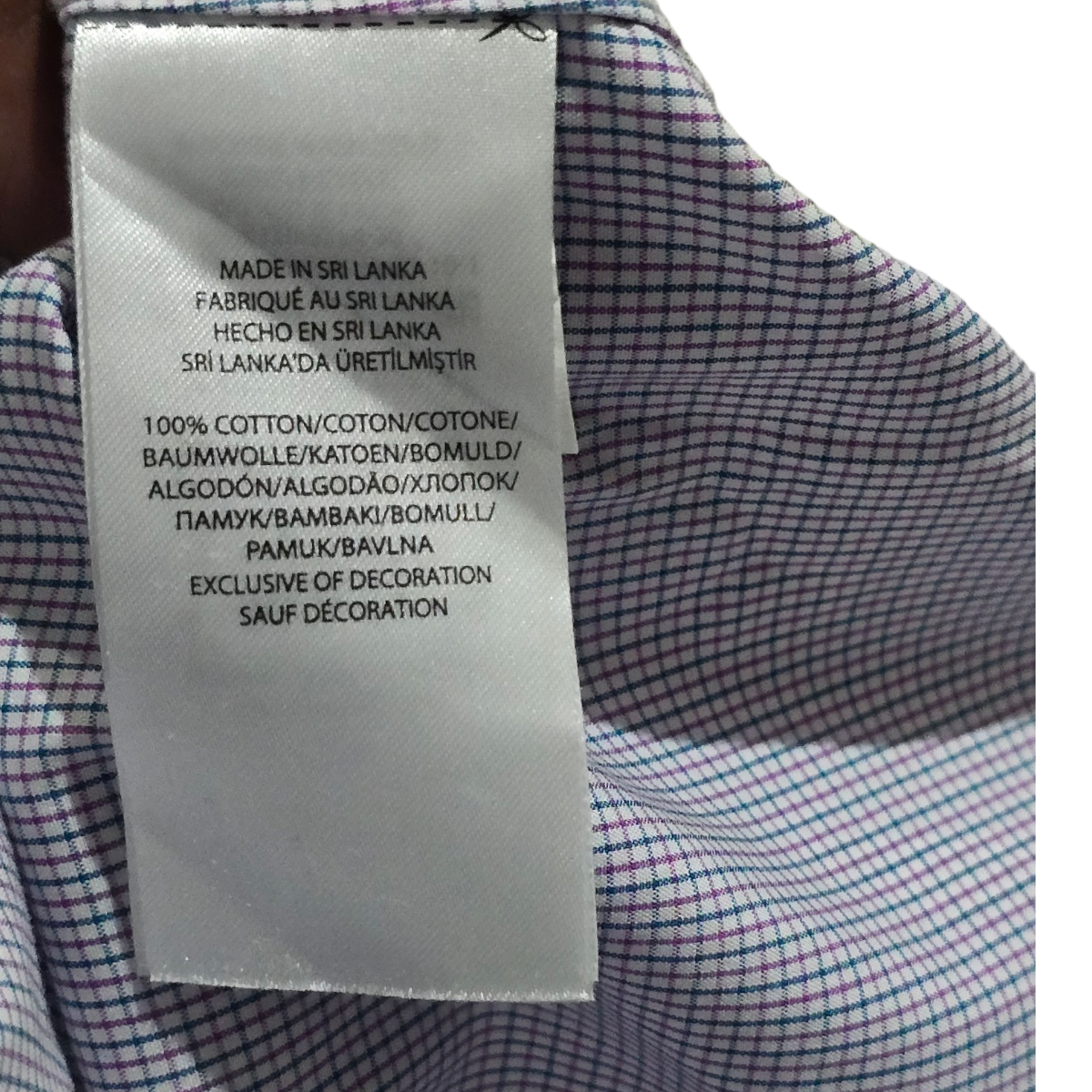 Camisa Ralph Lauren Mediana 15 1/2 32-33 Cuadro
