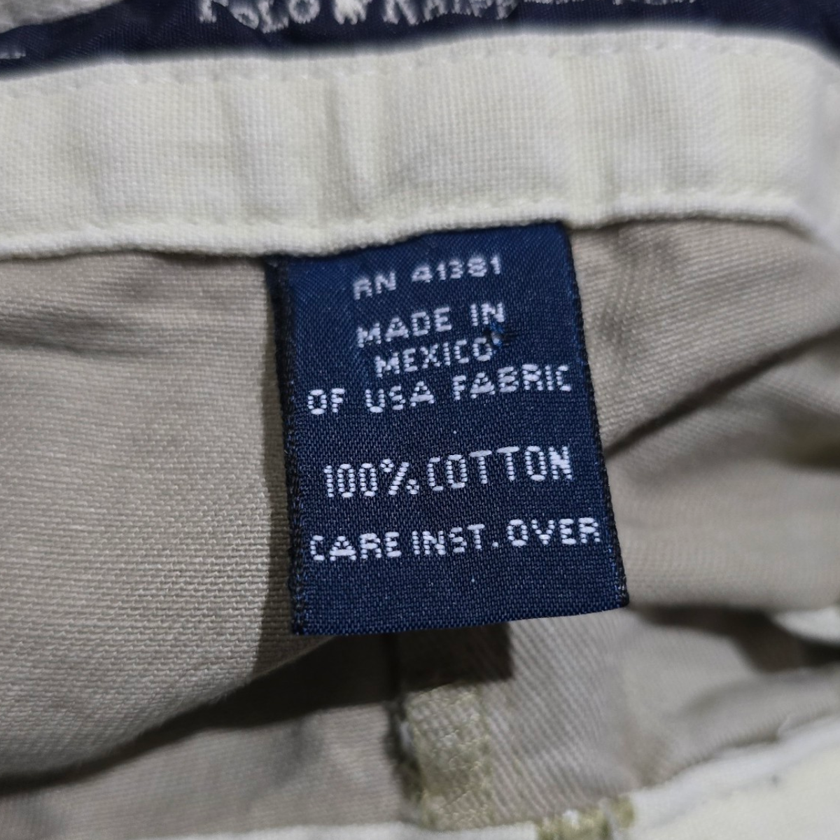 Pantalon Ralph Lauren 32x32 Casual Café Claro