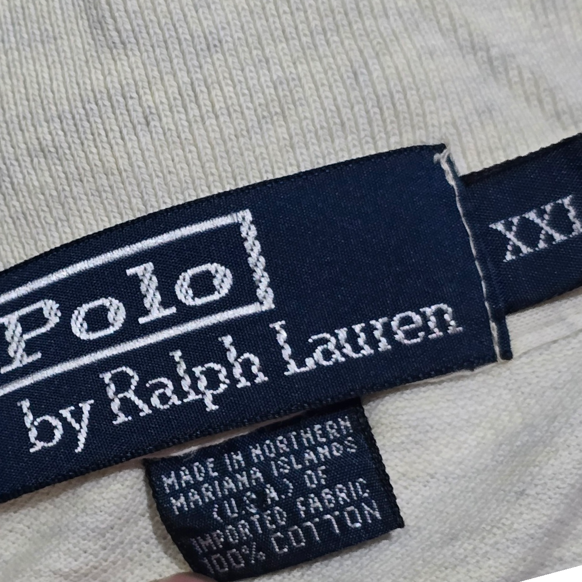 Playera Manga Larga Polo Ralph Lauren Gris Pony Azul 2xl