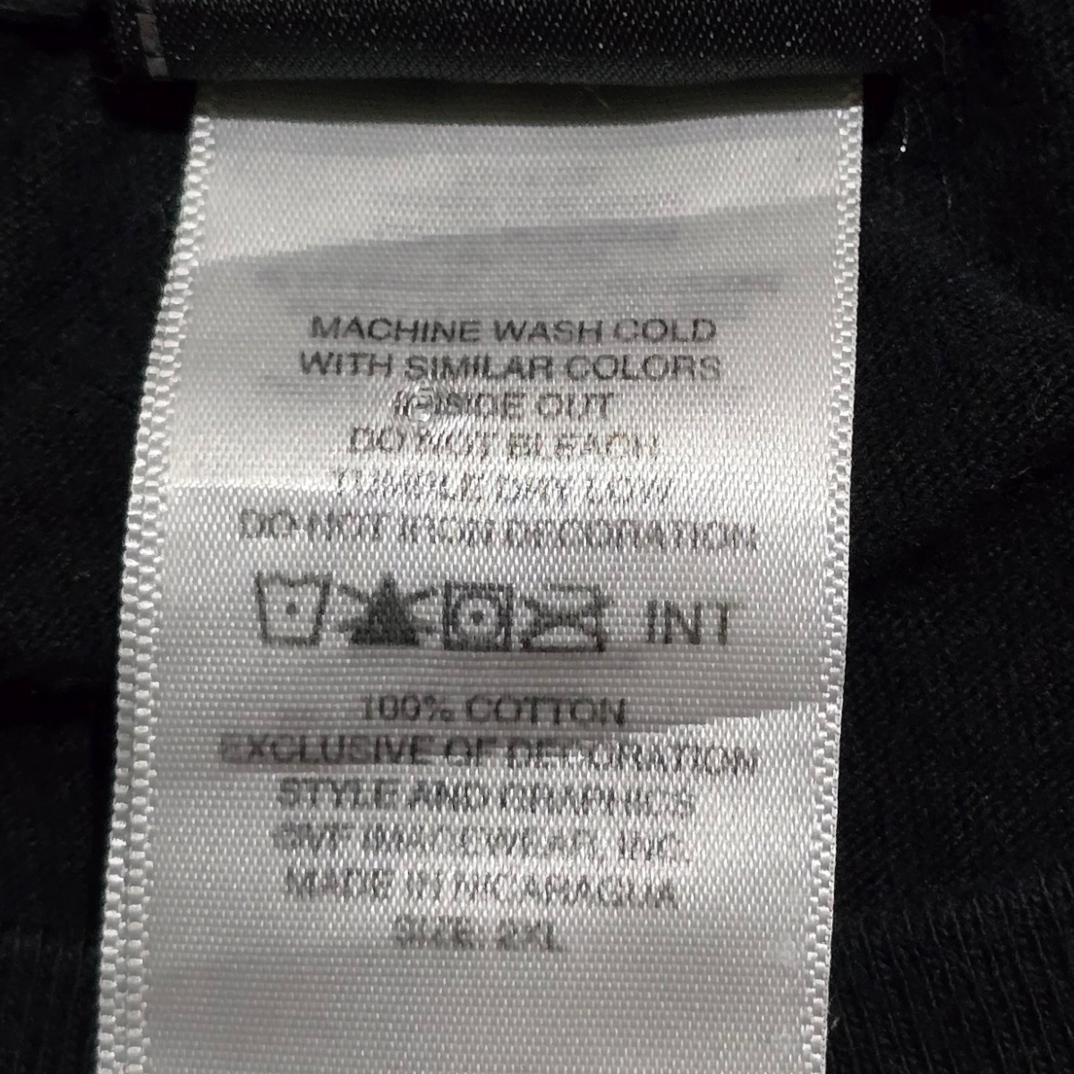 Playera Harley Davidson Usa 2xl Negro logo