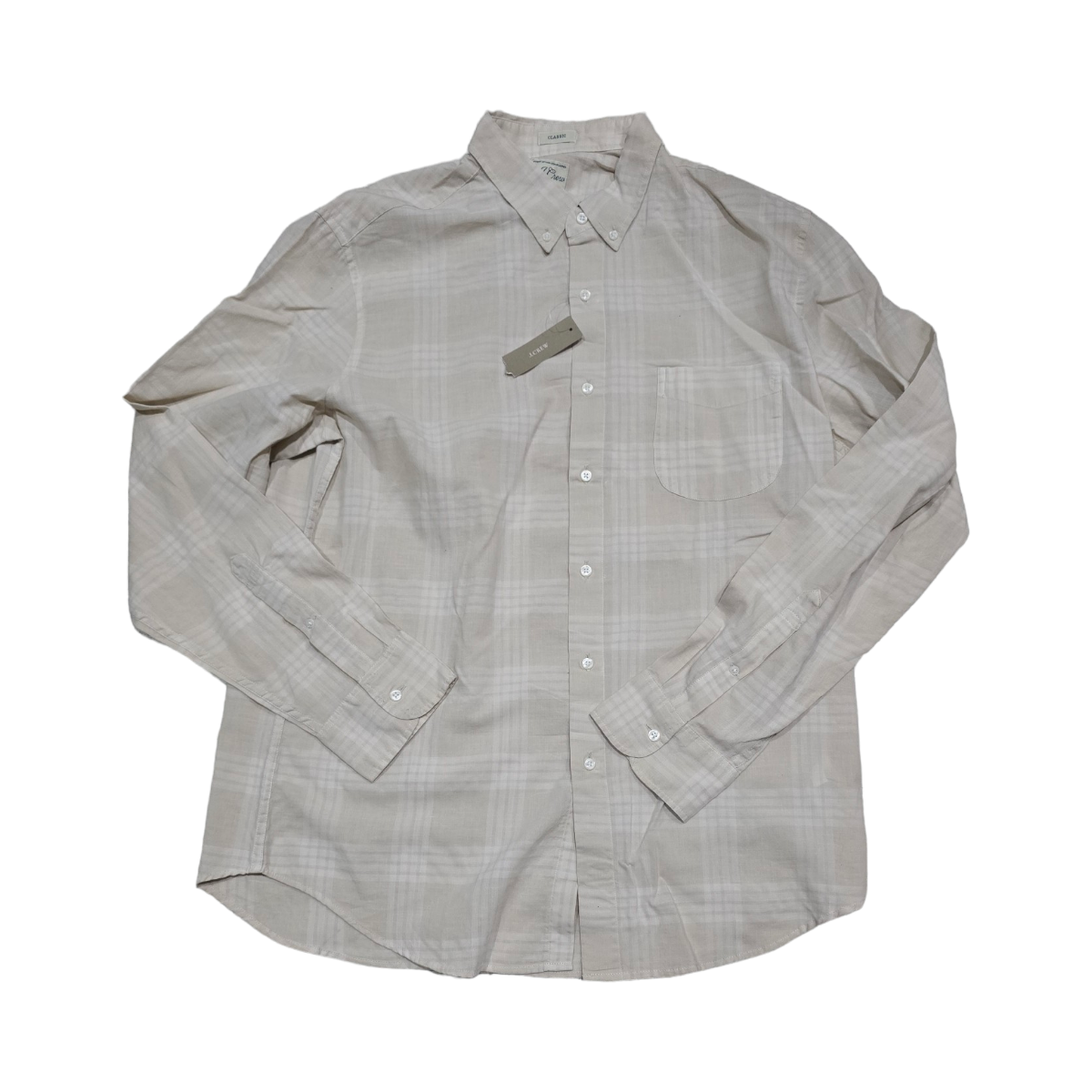 Camisa J.crew Grande L Café