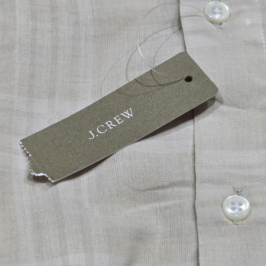 Camisa J.crew Grande L Café