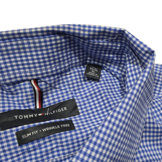 Camisa Tommy Hilfiger Xgrande 17 1/2 34-35 Slimfit