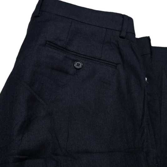 Pantalon Vestir Ralph Lauren Azul Recto Etiqueta Negra 34x29
