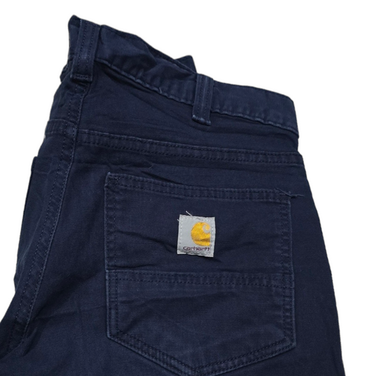 Pantalon Carhartt 32x34 Relaxed Fit Azul