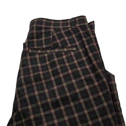 Pantalon Penguin 30x32 Recto Cuadro Cafe