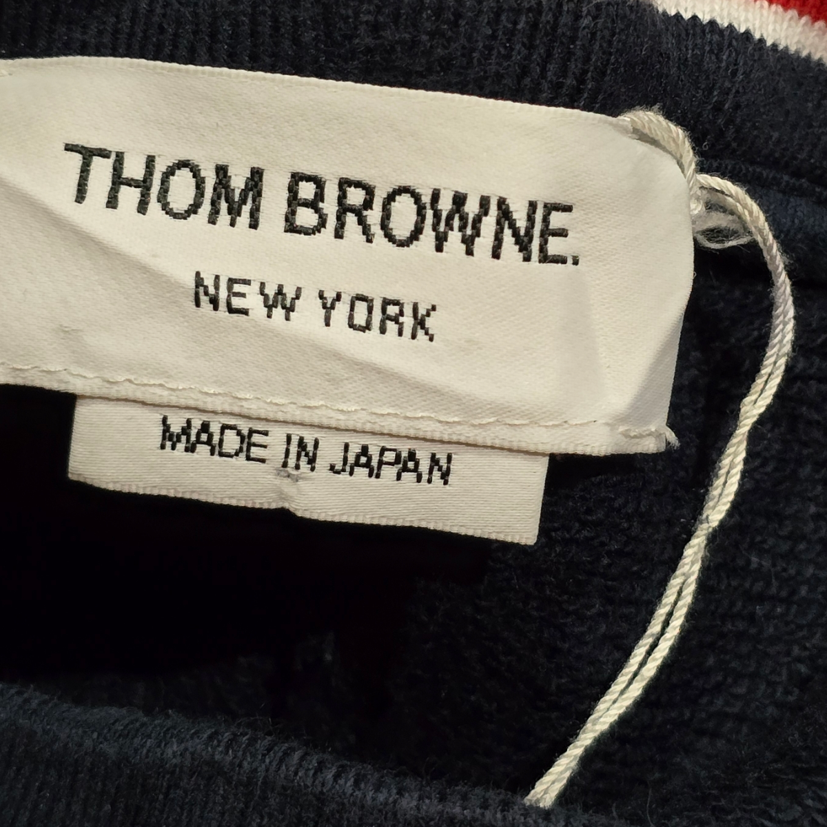 Short Thom Browne New York Talla 3 Azul 4 Lineas