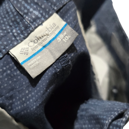 Bermuda Columbia Talla 36 Azul