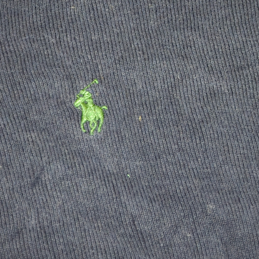 Sueter Cuello Redondo Ralph Lauren Grande L Azul Pony Verde