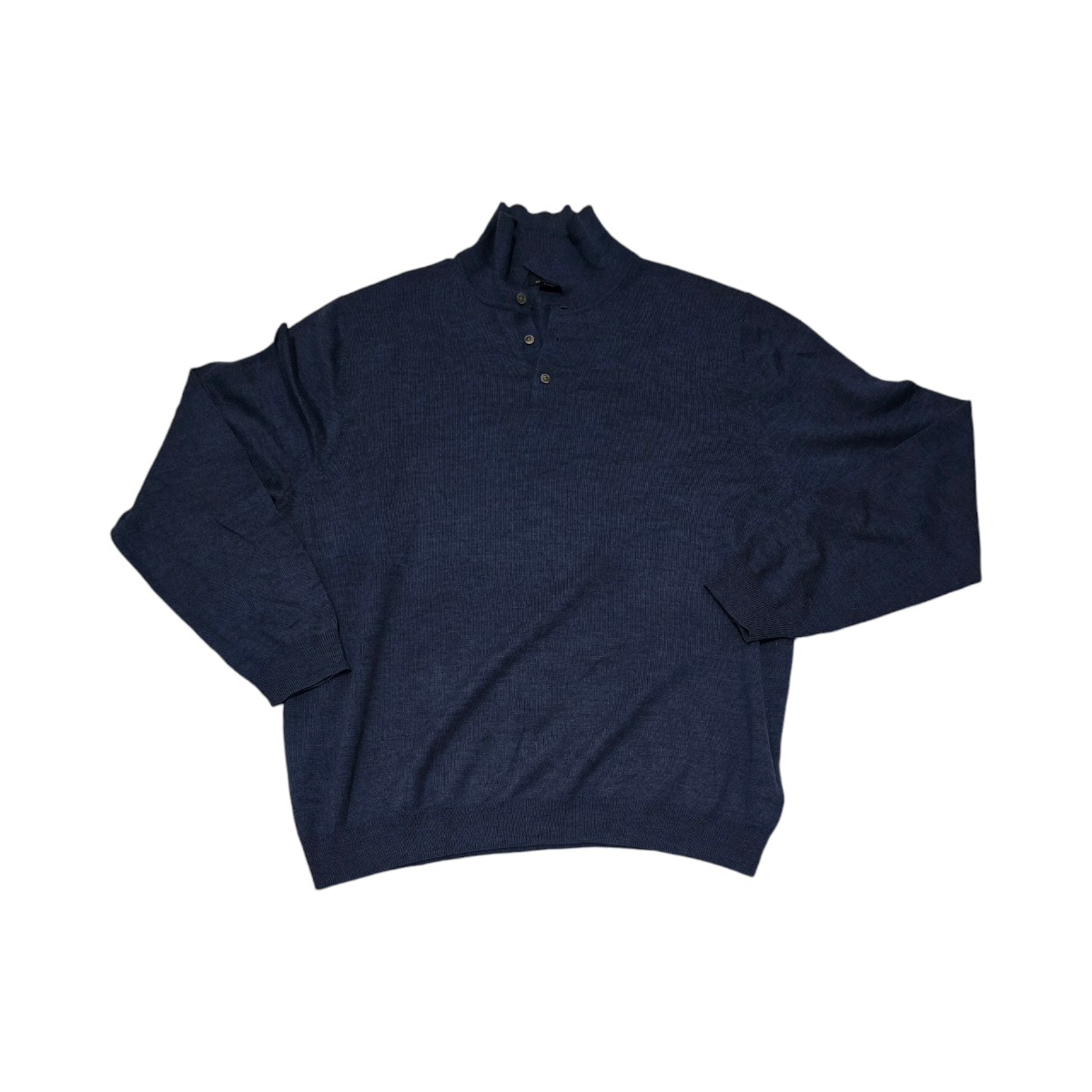 Sueter Brooks Brothers Xgrande Xl Azul Lana Halteo