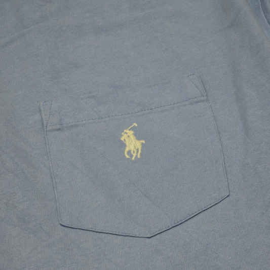 Playera Ralph Lauren Xgrande Xl Azul Claro Classic Fit