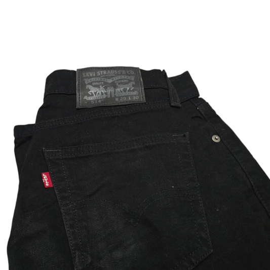 Pantalon Levis 29x30 Recto Negro