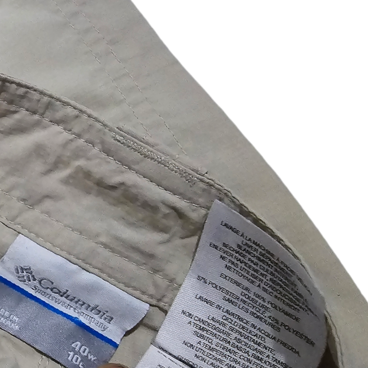 Short Columbia Talla 40 Beige