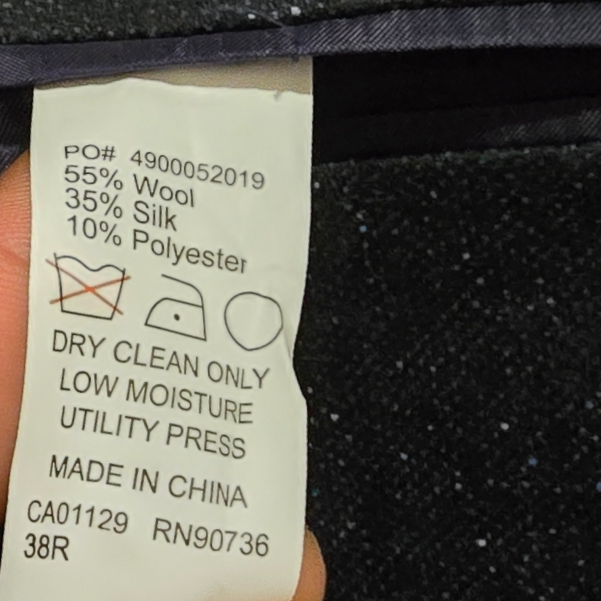 Saco Michael Kors 38r Negro