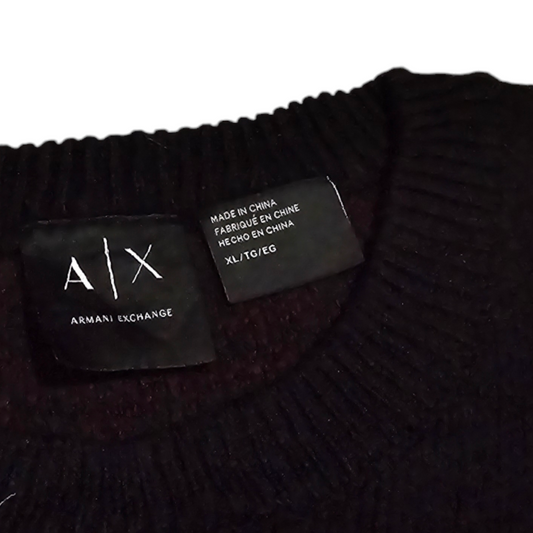 Sueter Armani Exchange Xgrande Negro