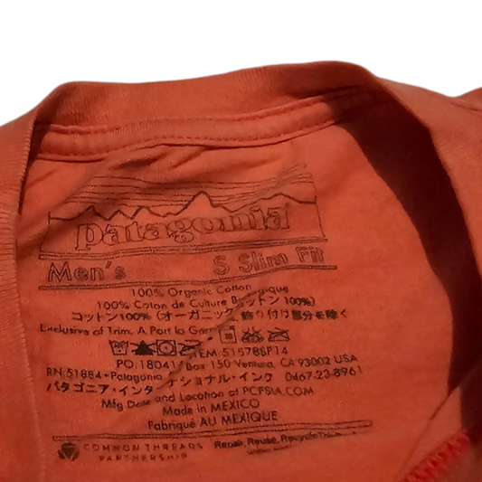 Playera Patagonia Chico S Coral