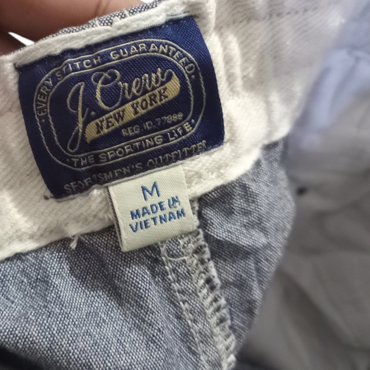 Bermuda J.crew Mediana M Gris