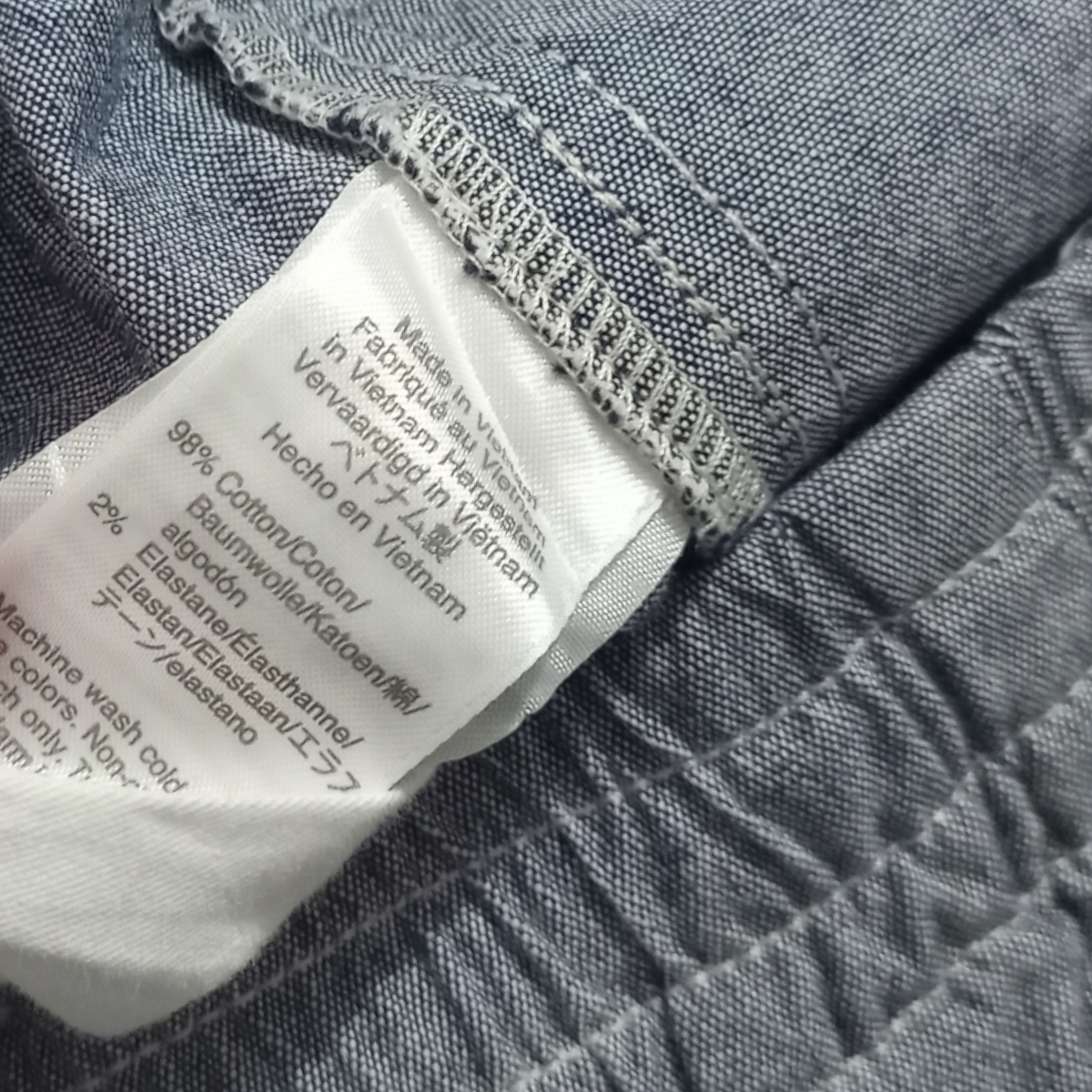 Bermuda J.crew Mediana M Gris