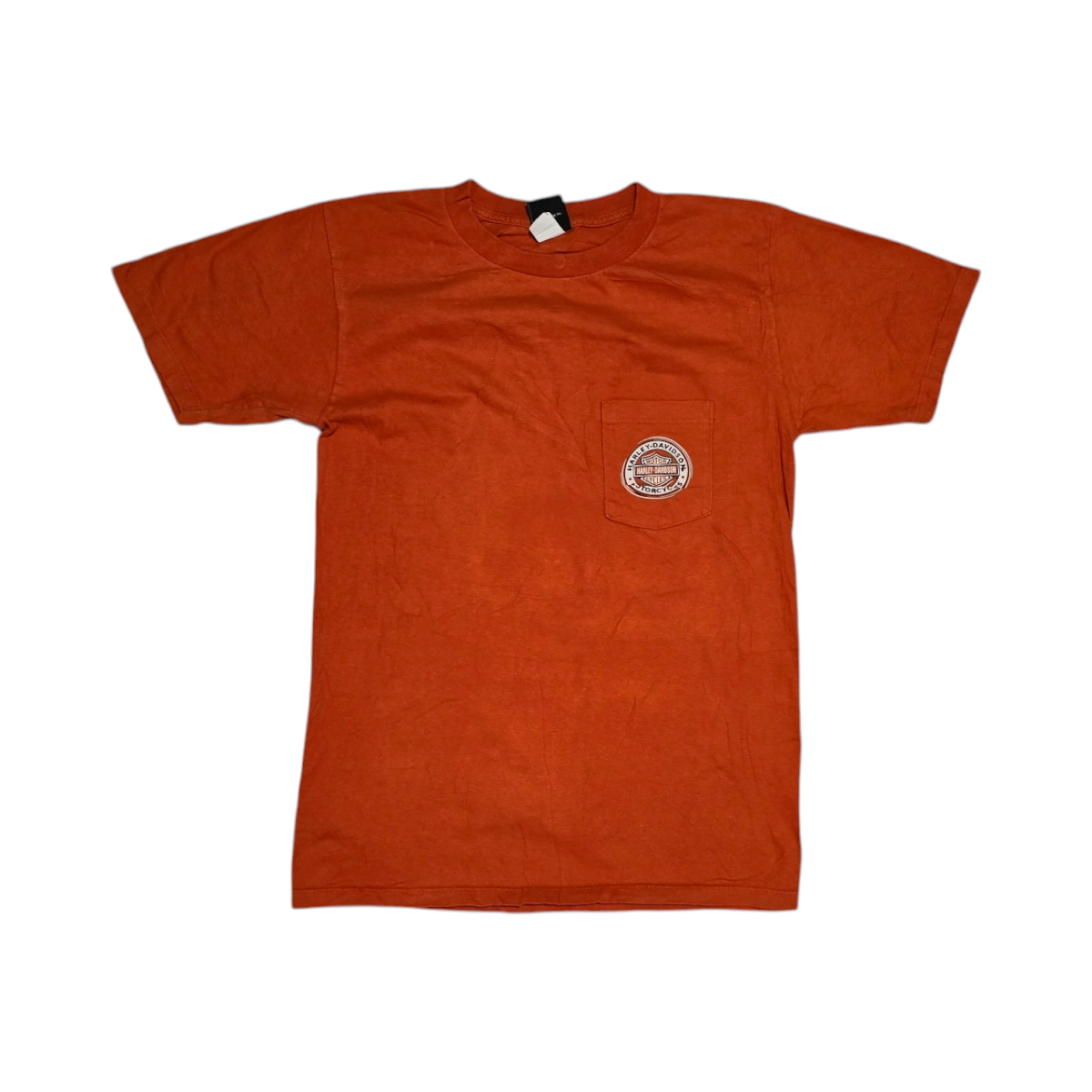 Playera Harley Davidson Mediana M Naranja
