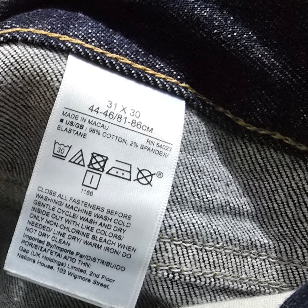 Pantalon Banana Republic 31x30 Classic Fit Azul