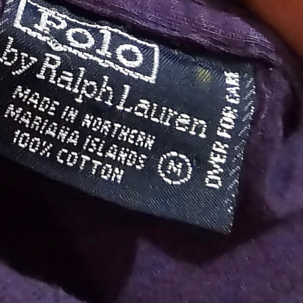 Playera Ralph Lauren Mediana M Morado Pony Verde