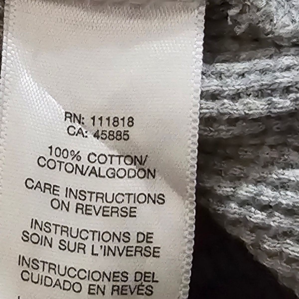 Sueter Delgado Michael Kors Grande L Gris
