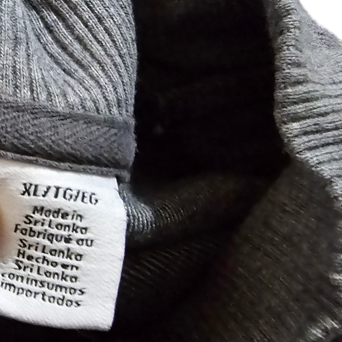 Sueter Calvin Klein Xgrande Xl Gris Cierre