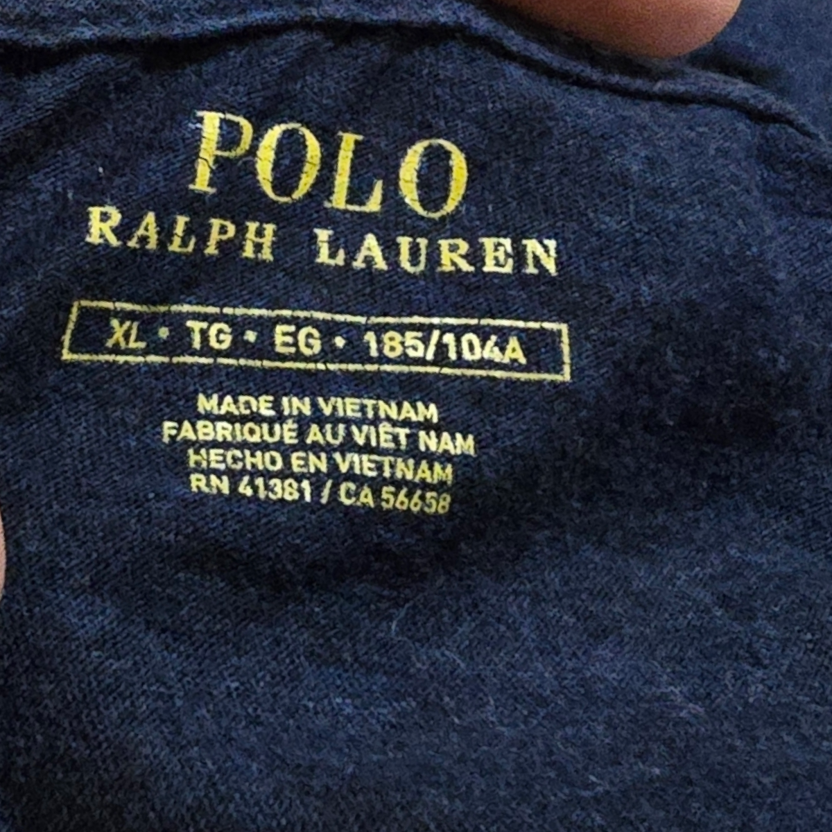 Playera Ralph Lauren Xgrande Xl Azul Pony Azul Claro