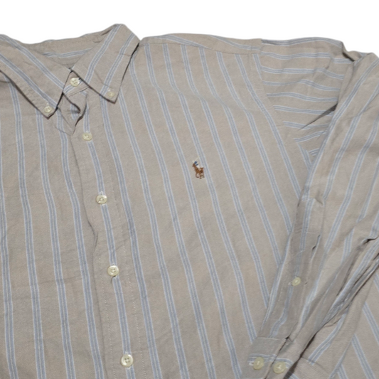 Camisa Ralph Lauren Xgrande 17 34-35 Classic Fit Linea Azul