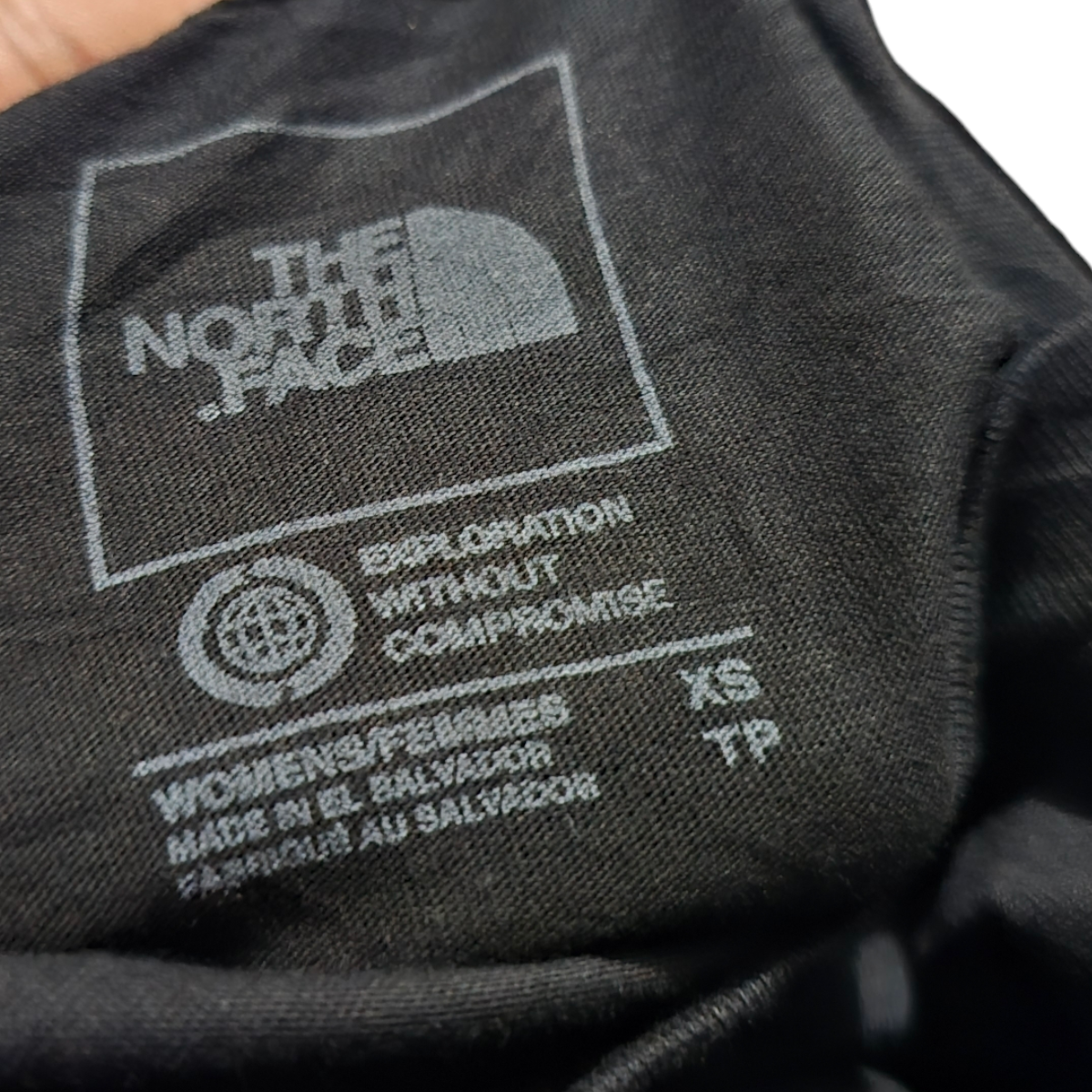 Playera The North Face Xchico Xs Negro Mujer (Usado)