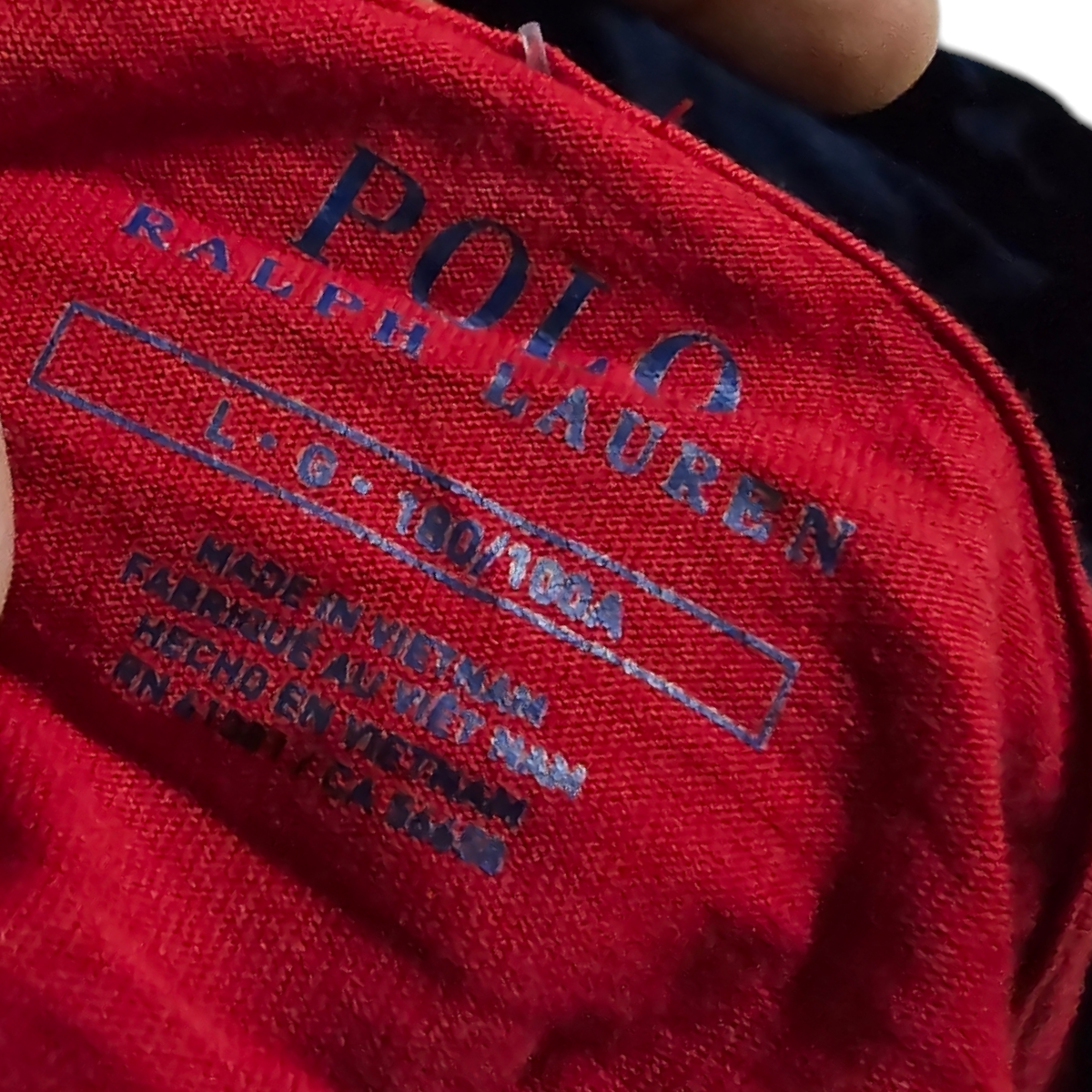 Playera Con Gorro Ralph Lauren Grande L Rojo (Usado)