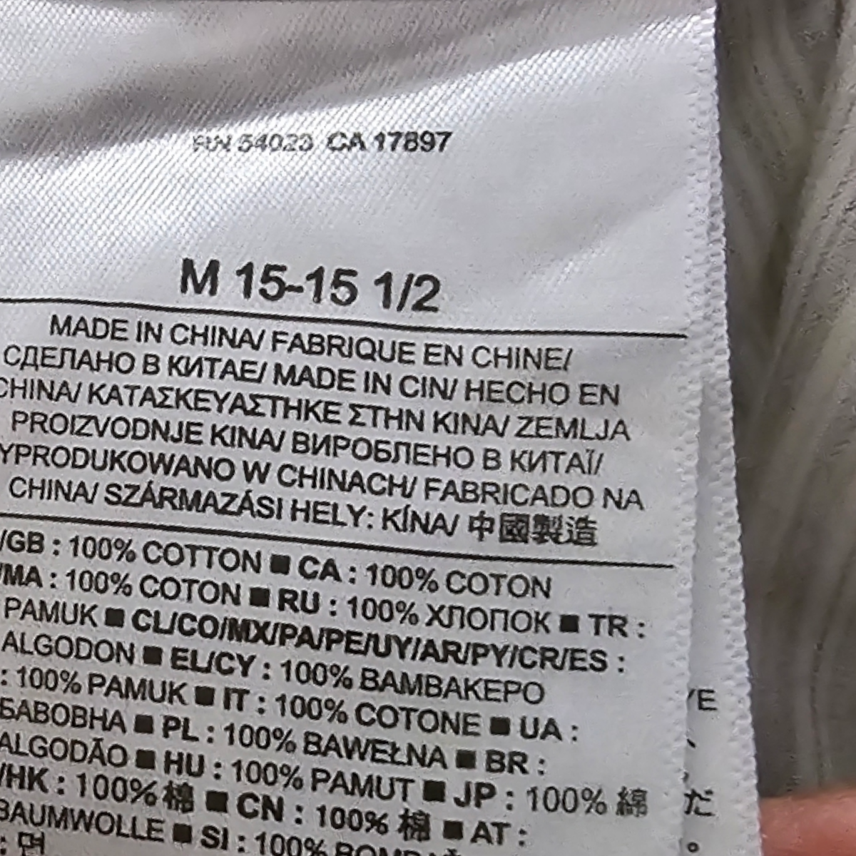 Camisa Banana Republic Slim Fit Mediana M Blanca
