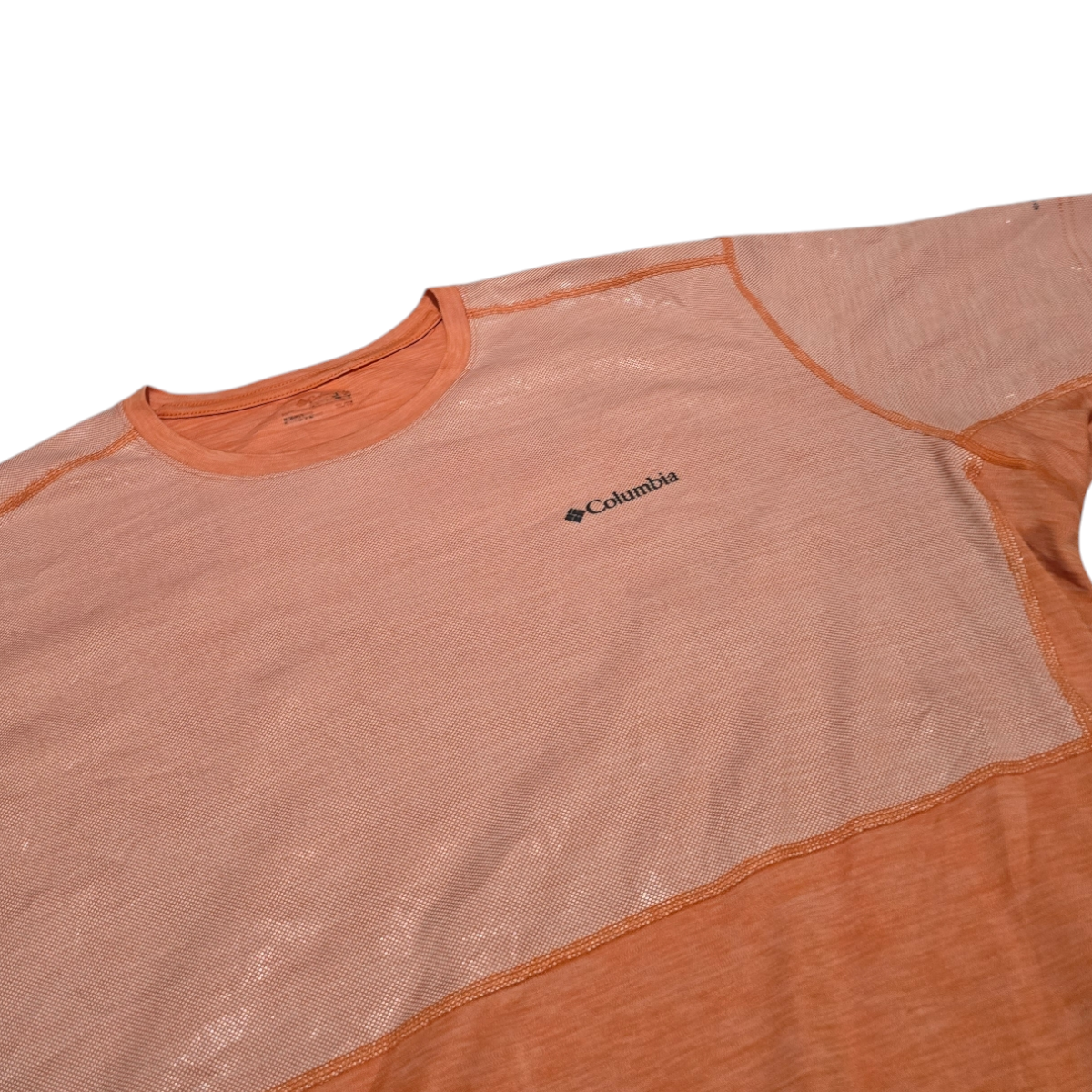 Playera Columbia Xgrande Xl Naranja (Usado)