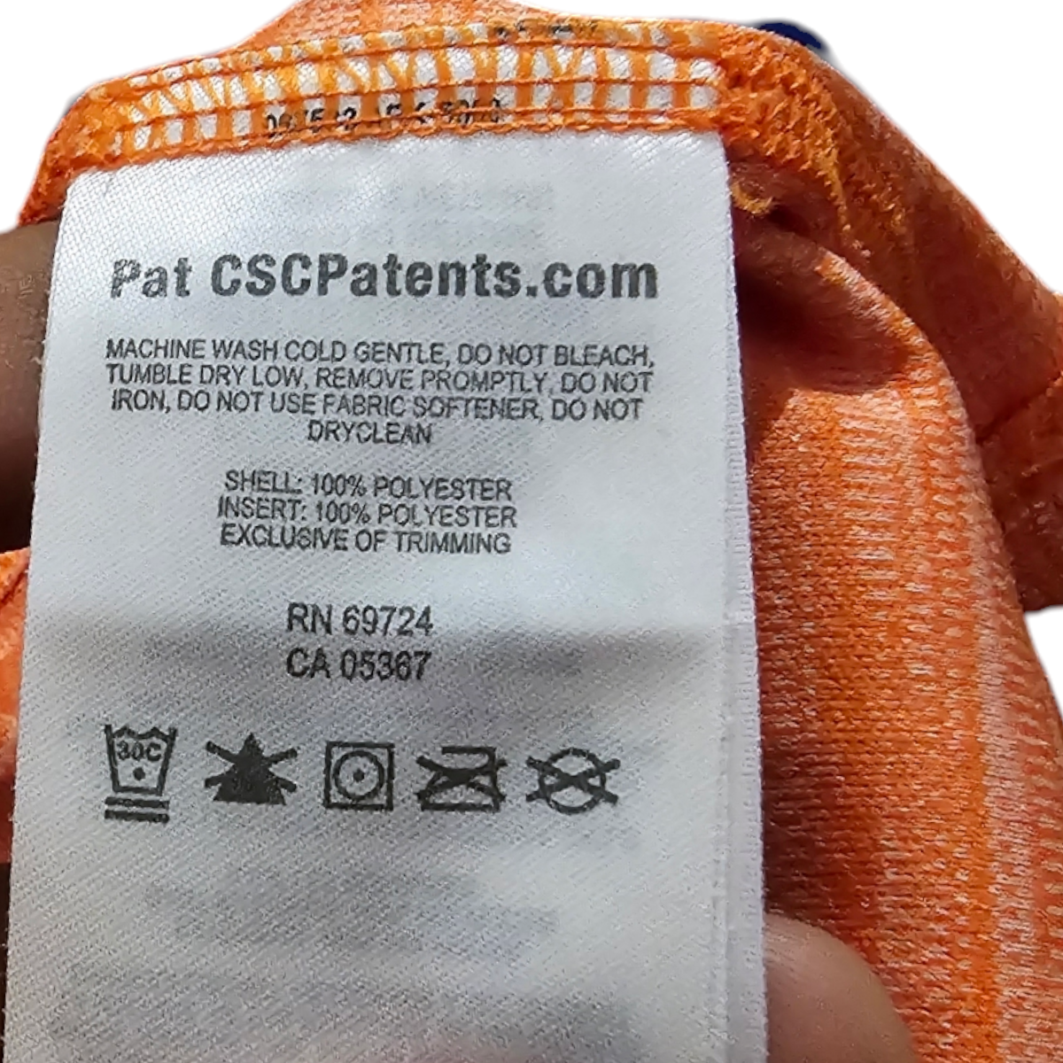 Playera Columbia Xgrande Xl Naranja (Usado)
