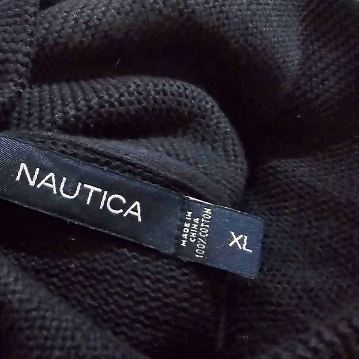 Sueter De Cierre Nautica Xgrande Xl Azul (Usado)