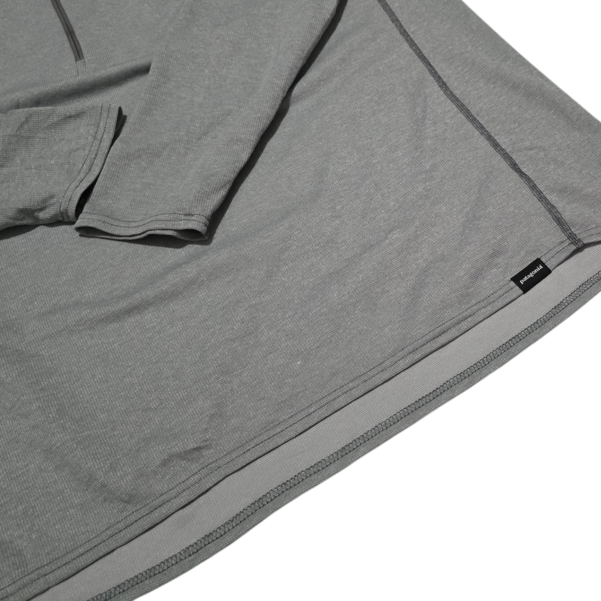 Playera Manga Larga Patagonia Capilene 2xl Gris (Usado)