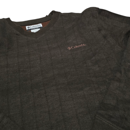 Sueter Columbia 2xl Cafe (Usado)