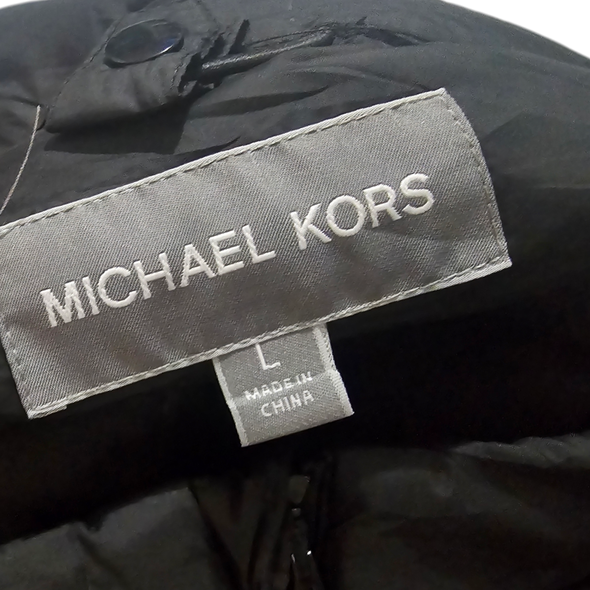 Chaleco Michael Kors Grande L Negro