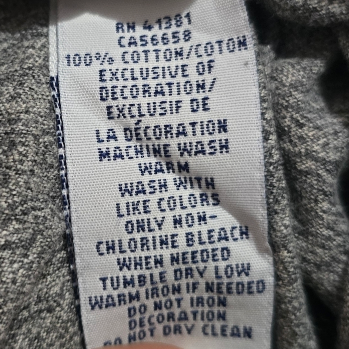 Playera Manga Larga Ralph Lauren Mediana M Gris Pony Negro