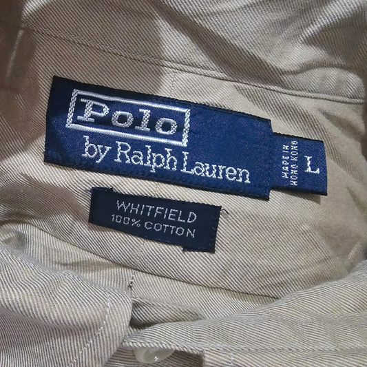 Camisa Ralph Lauren Grande L Cafe Claro Whitfield