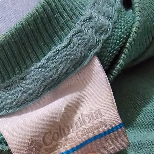 Sudadera Columbia Grande L Verde